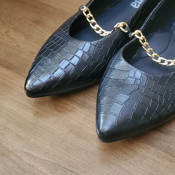 Calla | Flats | Black | Size EU40 (US9.5) - Picture 7 of 8